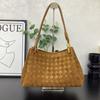 New Style Woven Parachute Bucket Bag Fashionable High-end Large-capacity Portable Underarm