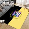 RSC Anderlecht Flannel Pattern Square Carpet,Area Rug,Carpet Rug for Living Room Bedroom Sofa Playroom Decor,Non-slip Floor Mat