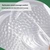 Arch Support Insole, Male and Female Soft Particle Anti-skid Shock Absorption Soft Sole Flat Foot, Half Pad Foot Pad