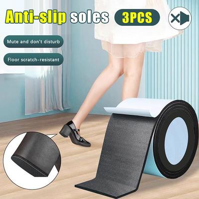 3 Piezas Almohadillas Antideslizantes para Muebles Bricolaje Esteras Silenciosas Amortiguador Protector Grueso Antideslizante Cubierta para Pies Adhesiva Mesa Silla Almohadilla Protectora