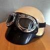 Certified Lightweight Universal Half Helmet for Electric Vehicles – Stylish, Retro, All-Season Safety Helmet