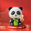 Ornamenti per Auto Caldi Gatto Portafortuna Solare Panda Giocattolo Automatico che Annuisce Bambola Negozio Auto Reception Decorazione Creativa Regali di Festa