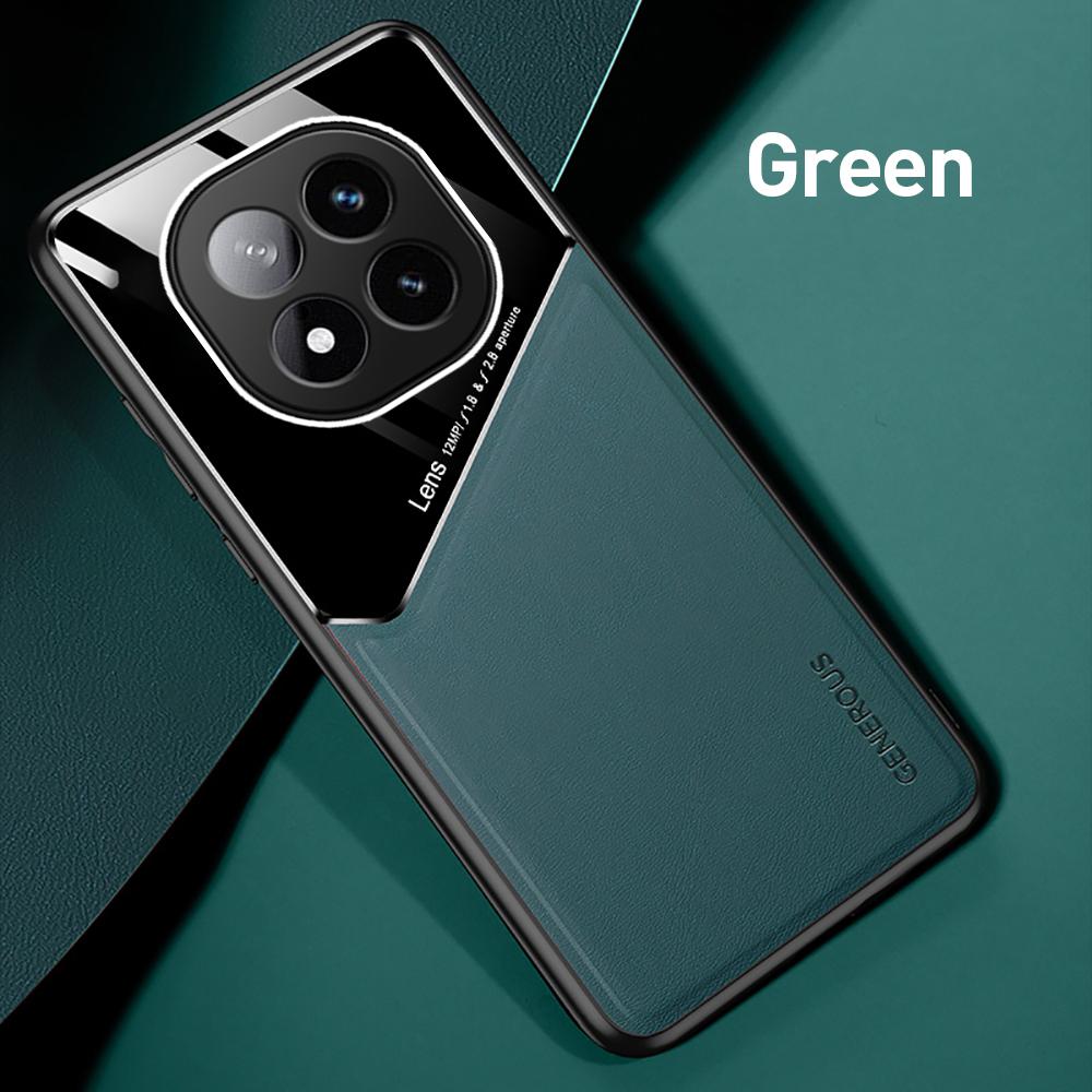 Redmy Note14Pro 5G 4G Case  Leather Magnetic Holder Cover For Redmi Note 14 Pro Plus Pro+ 5G TPU Soft Frame Protect Fundas