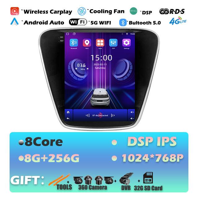 9.7" For Chevrolet  Cavalier 2016-2019 Carplay Android 14 Car Radio Multimedia Video Player Navigaion Head Unit Stereo