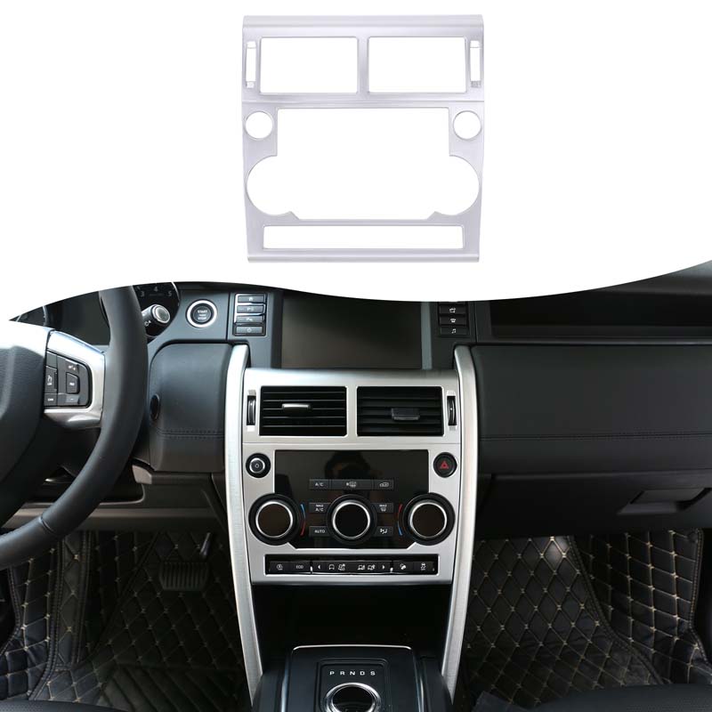 Per Land Rover Discovery Sport 2015-2019 Cornice Copri Pannello di Controllo CD, Bocchetta Aria Condizionata Console Centrale Auto