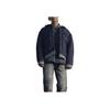Levis X CLOT Collaboration Spliced Reversible Long Sleeve Jacket Unisex Jacket Navy-Blue SESC230561