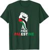 Free Palestine, Design Attivista Solidale con Gaza T-Shirt Unisex