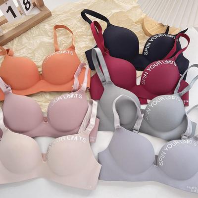 Small Bust Enhancing Seamless One-Piece Bra for Young Women