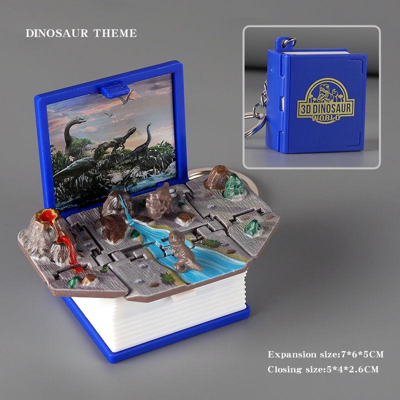 3D Vyskakovací sportovní kolekce klíčenek: Fotbal, Basketbal, Dinosaurus a Vánoční Kouzlo Antistresová Hračka Dárek.