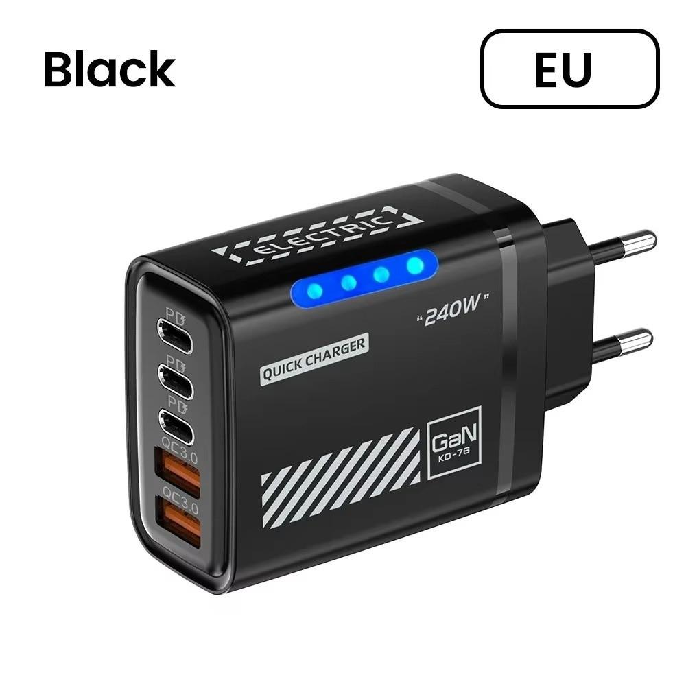 USB A+C Phone Charger Adapter Multi Port USB C Charger for iPhone/Xiaomi/Samsung