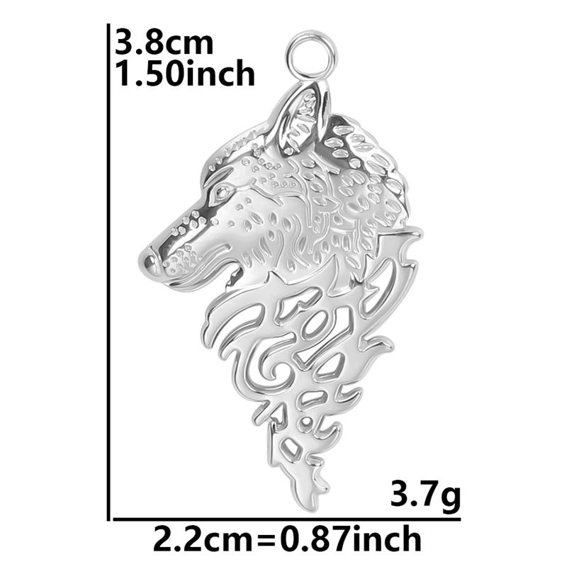 6pcs/Lot Insect Pendant Silver Color Stainless Steel Butterfly Charms For Jewelry Making Supplies DIY Necklace Earrings Pendants