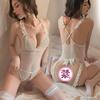 New Sexy Lingerie Uniform Temptation Suit One-piece Lace Transparent Pajamas Free of Charge