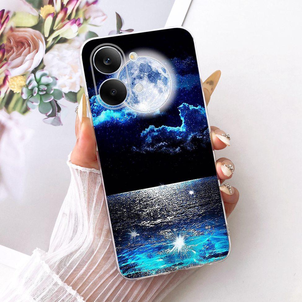 Case For Xiaomi Poco X8 Pro Max Cover Transparent Fashion Butterfly Cute Cat Cool Painted Soft Phone Casing 2602BPC18G