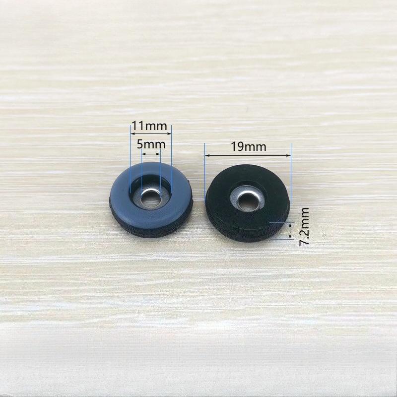 10Pcs Furniture Slider Pads Furniture Glides with Screws Sliding Block Table Chair Leg Mat Floor Protector for Carpet Hardwood