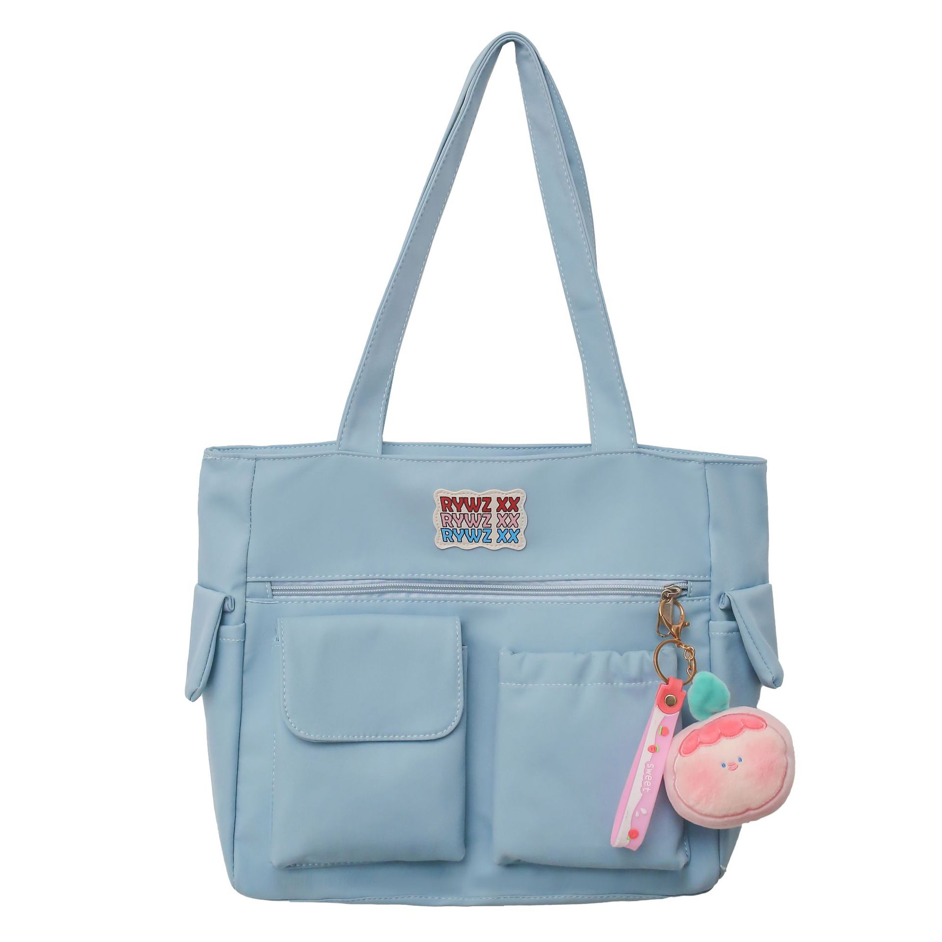 

Студенты колледжа посещают занятия, сумки-тоут, сумки большой вместимости, женские летние простые и универсальные портативные наплечные сумки