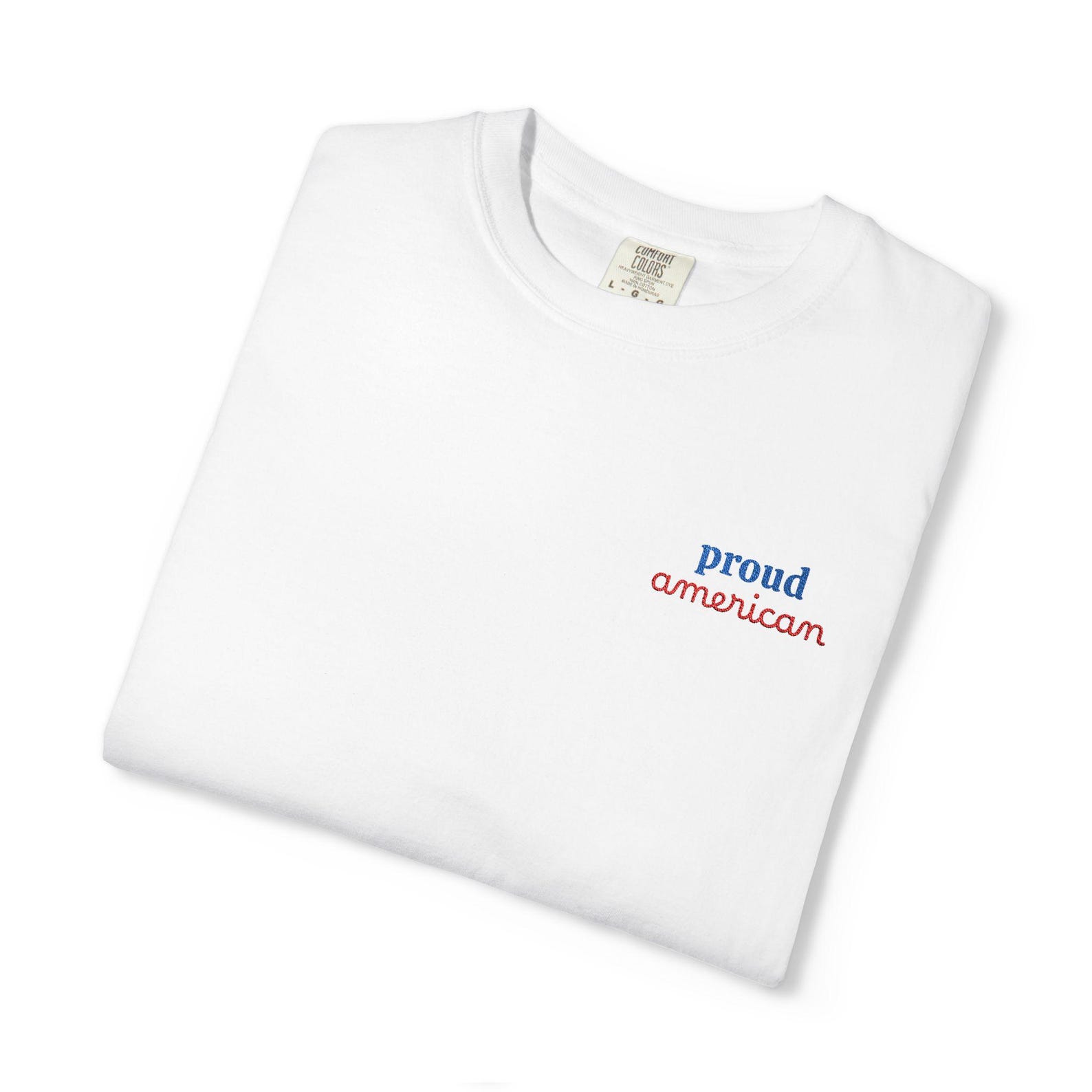 Embroidered America T Shirt, 4th of July Shirt 4XL