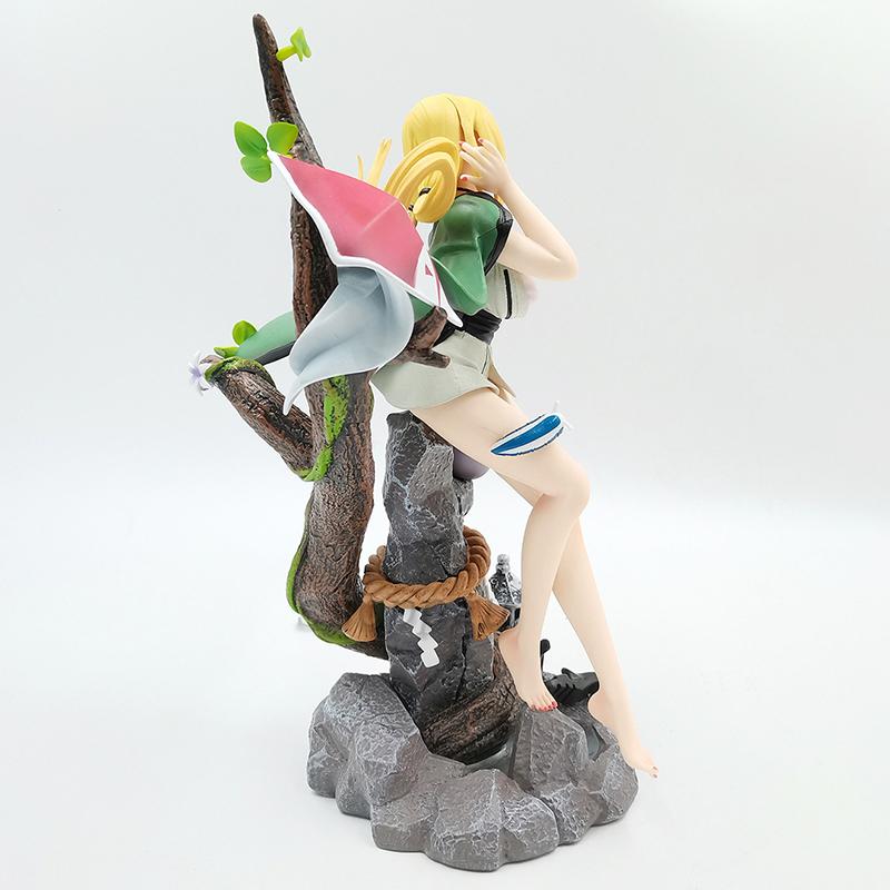 32cm NARUTO Shippuden Figure Tsunade Animation Girl POLYVINYL CHLORIDE Action Figure Plaything Premium Quality GK Game Statue Adult Collector