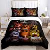 Fnaf Horror Bedding 3 Piece Set Hd Print Duvet Cover Pillowcases For Teens Adult Bedroom Decoration Christmas Gift C9211952