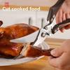 Forbici da cucina Cesoie da cucina per ossa di pollo Forbici multifunzionali per pesce in acciaio inossidabile Forbici per taglierine per anatre Coltello per forbici da cucina