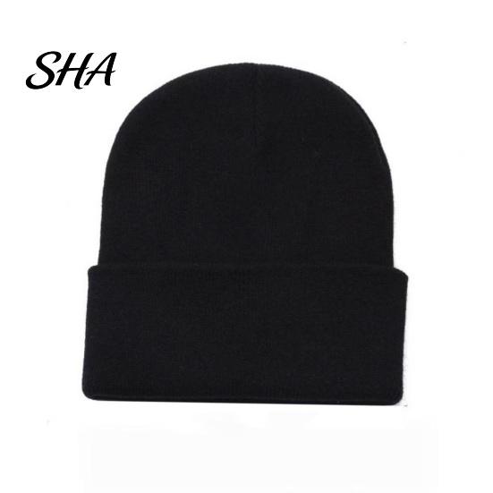 Daily Commuter Warm Gear Unisex Solid Color Knit Beanies, Classic Slouchy Skull Cap for Winter, Couple Matching Beanies Casual Headwear Men