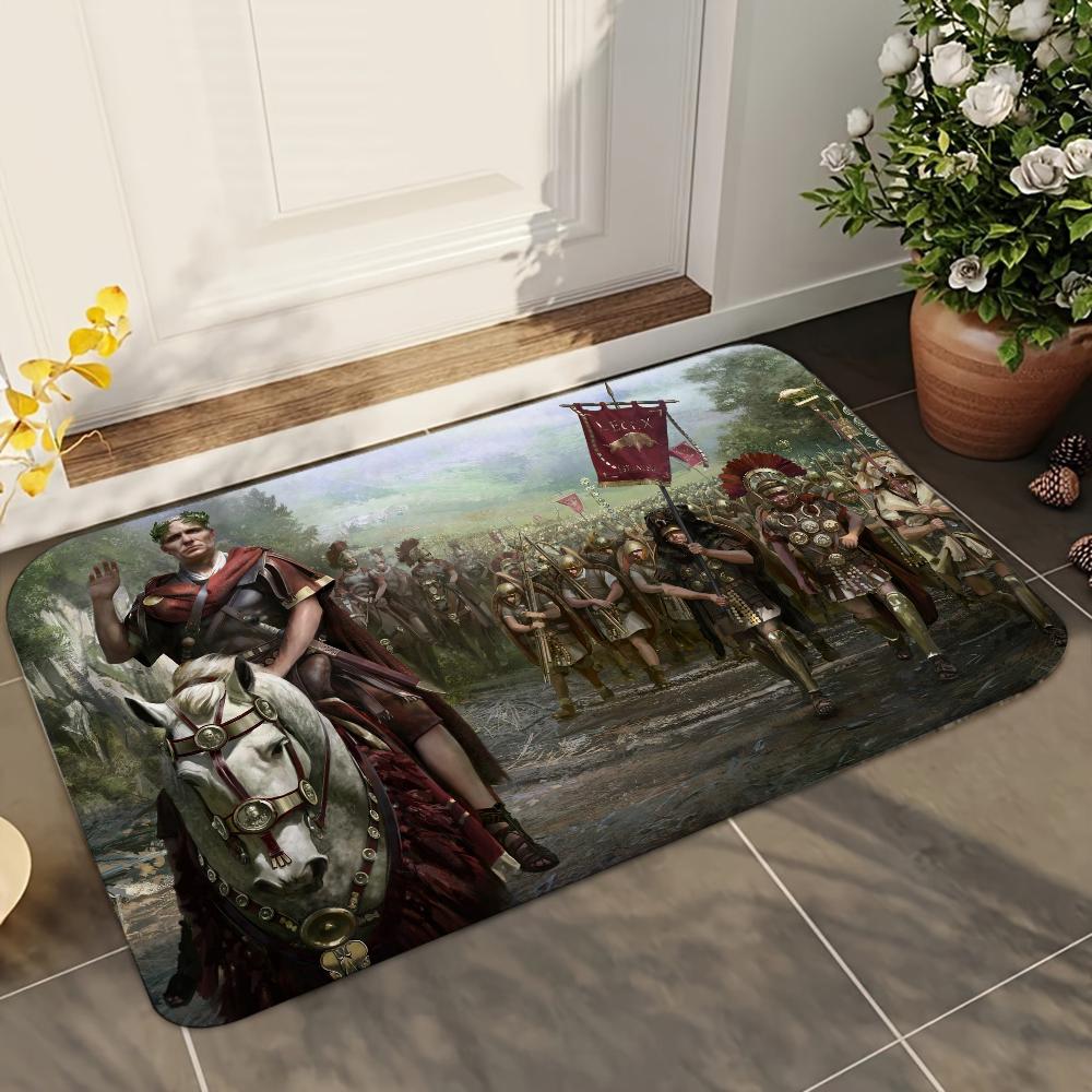 1 szt. SPQ Tarcza Standardowa Cesarstwa Rzymskiego Mata Łazienkowa Absorbująca Maty Antypoślizgowe Akcesoria do Wystroju Domu Dywany Maty Podłogowe do Kuchni Domowej