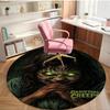 Chucky Print Round Rug, Washable Floor Carpet, For Entryway Dorm Laundry Room Office Study, Home Decor Birthday Christmas Gift
