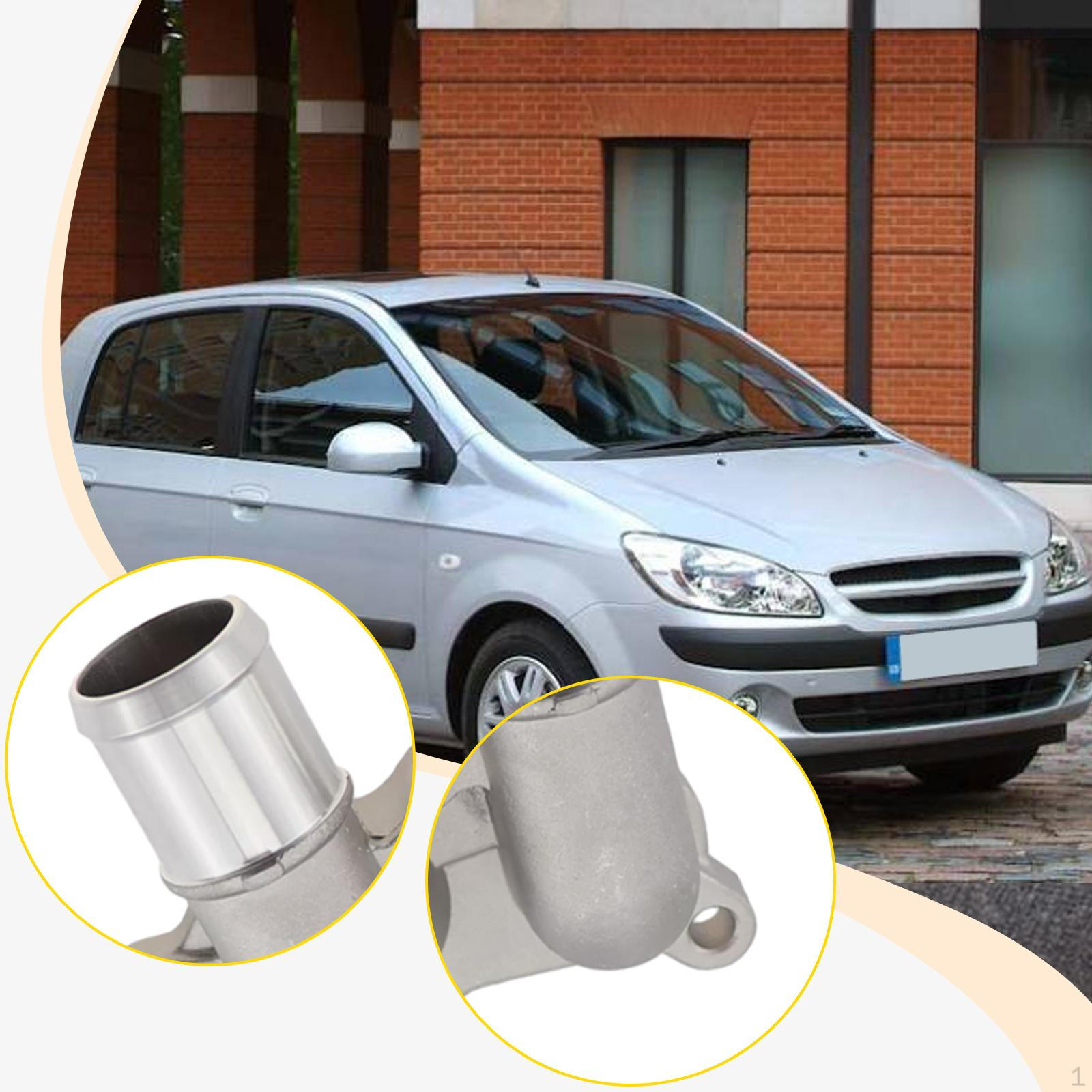 

Крышка корпуса термостата металлическая для Hyundai Kia Rio 07-11 Getz 2002-2009