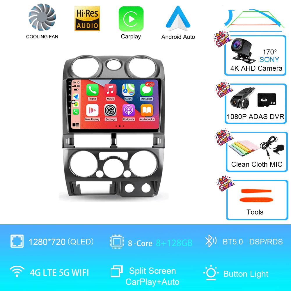 Car Radio Android 14 Carplay For Kia Cerato 3 K3 Forte 2013 2014 2015 2016 2017 2018 Auto Stereo Multimedia Player GPS Navigatio