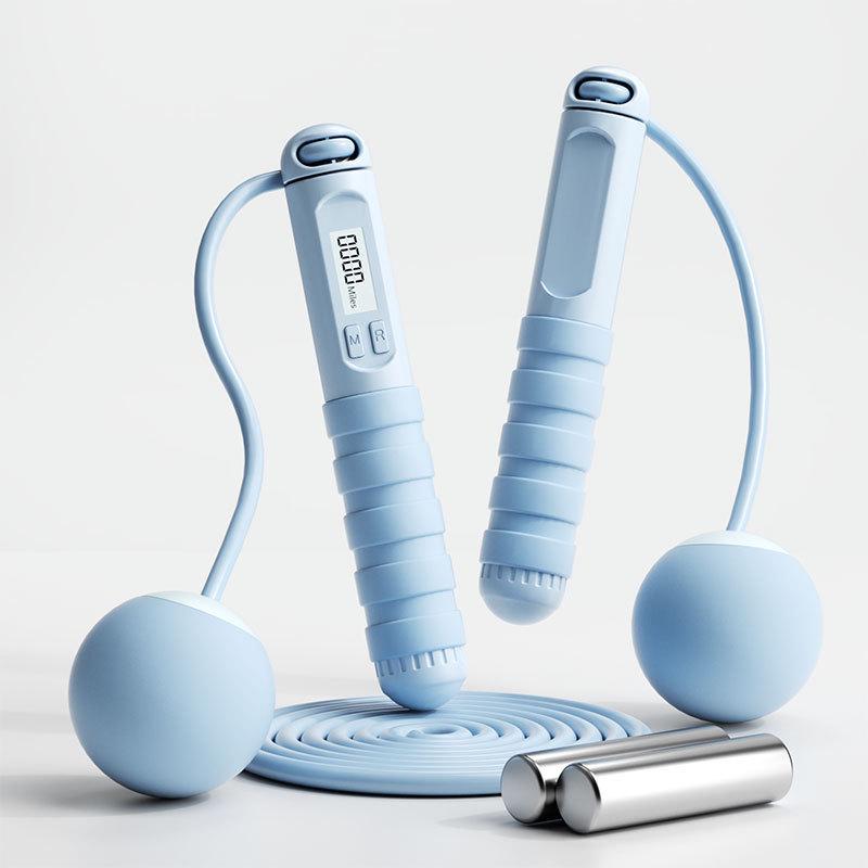 Electronic Cordless Jump Rope for Adult Fitness & Weight Loss