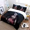 Demon Girl Anime Bedding Set Bedding set (1 duvet cover, 2 pillowcases, duvet not included)