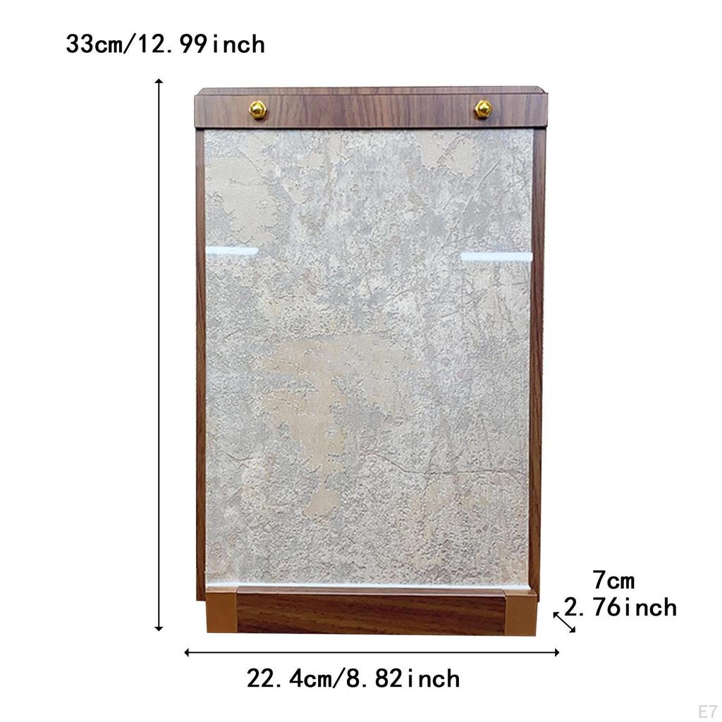 Decorative Nail Display Stand, Tip Sampler, Wooden Stand for Home Manicure