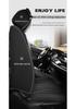 Universal All-Season Leather Car Seat Cover and Cushion
