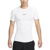 Nike Pro Men's Dri-FIT Tight Short-Sleeve Fitness Top White FB7933-100