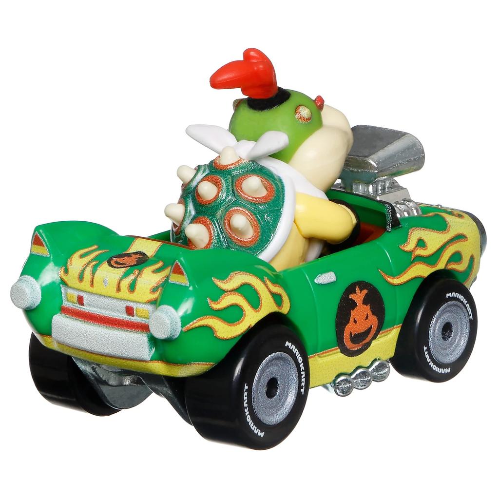 Hot Wheels Bowser Hot Rod 3 and HDB27 Green Jr./Fire (Ages up)