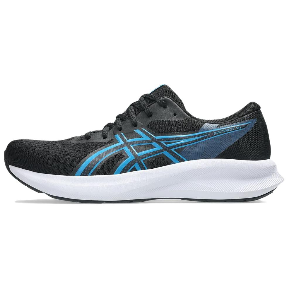 

ASICS Patriot 14 Breathable Running Shoes Men s Black Blue 1011C050-005 45
