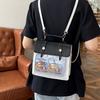 Trendy 2024 Summer New Vintage Minimalist Stylish Backpack For Women With Pu Material