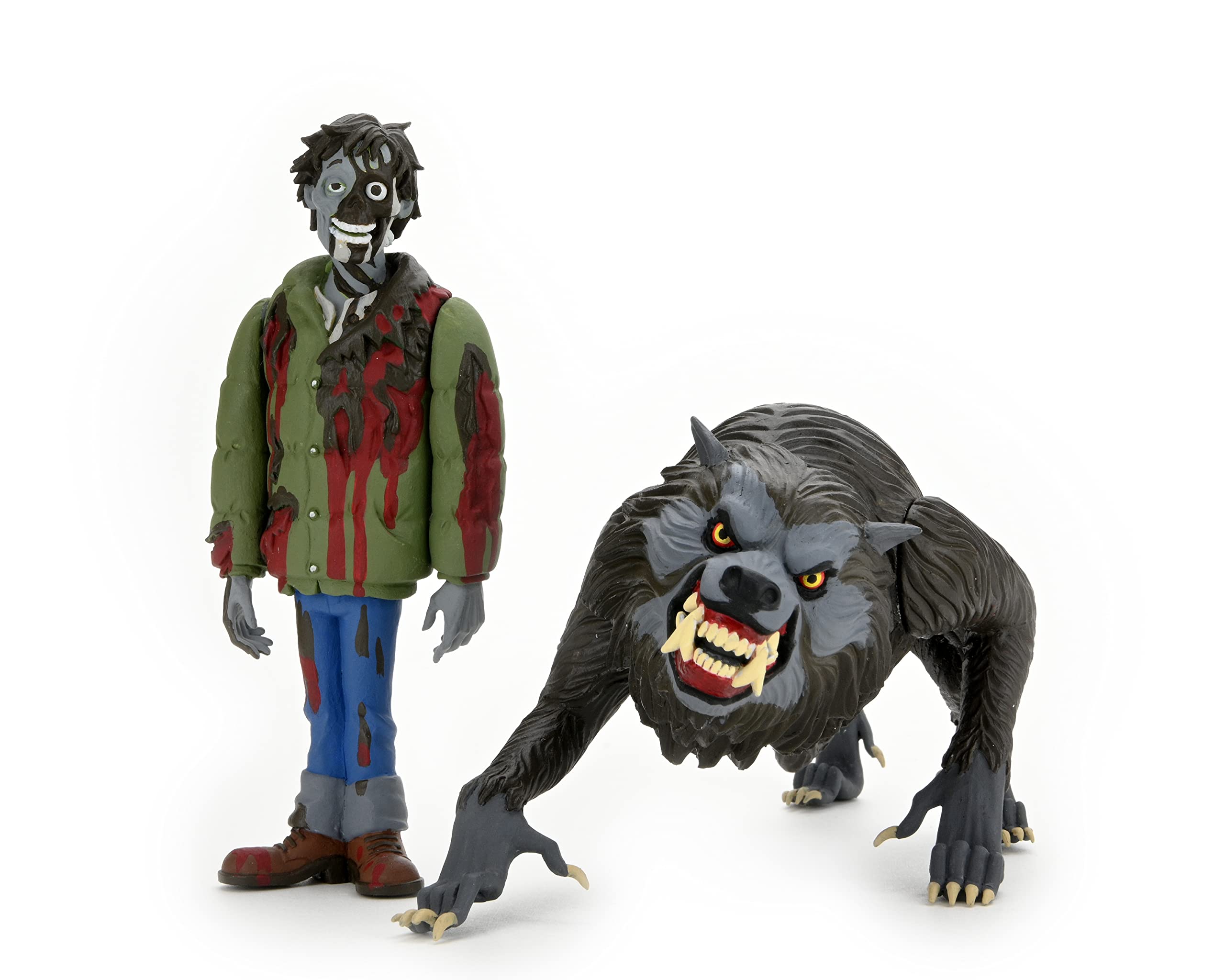 

NECA TOONY TERRORS 6-Inch Action Figure: An American Werewolf in London, David Kessler, Jack Goodman