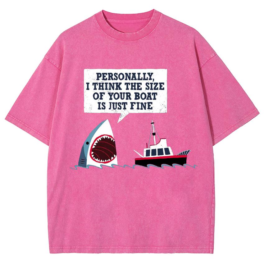 

Летняя мультяшная футболка с принтом корабля-акулы для женщин, выстиранная, оверсайз, с рукавом до локтя, милый повседневный модный топ в наличии 3XL