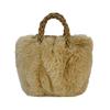 Cloudshaped Woolen Bag For Women With Magnetic Closure Small Crossbody For Street Style