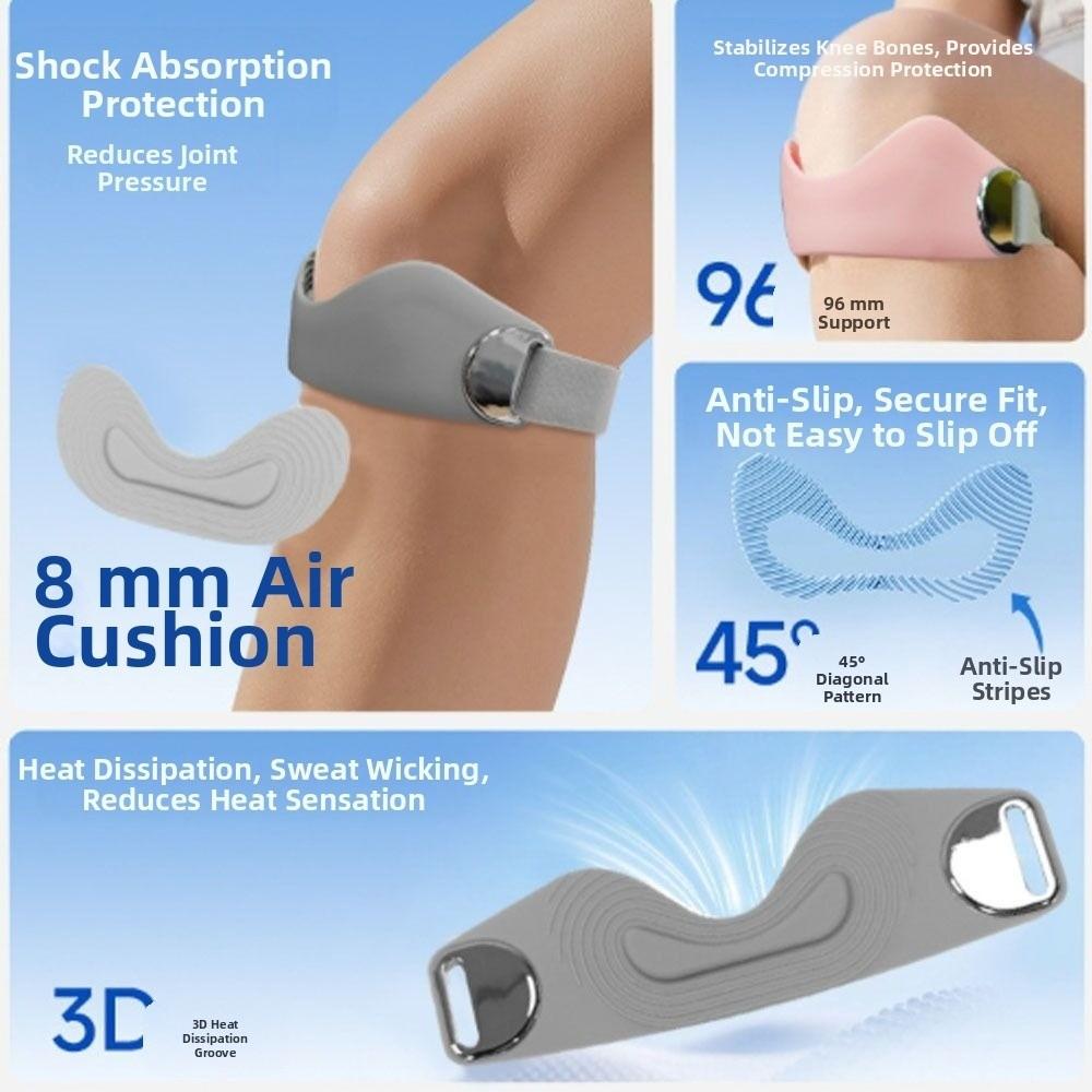 Kniebandage Patellasehne Kniegurte Fixierter Schutz Knie Sportstützband Laufen Wandern