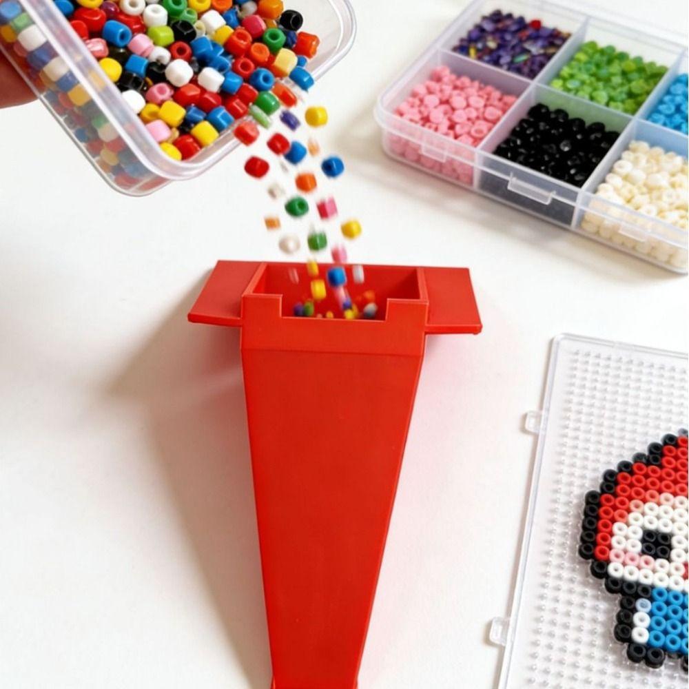 Efficient Fuse Beads Storage Box No Leakage Fuse Beads Organizer Craft Creation