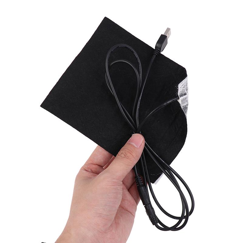 1Pc Folding Heated Sheet Usb Heating Pad Car Seat Heating Cushion Seat Warmer Pet Reptile Animal Winter Warm Heater Mat