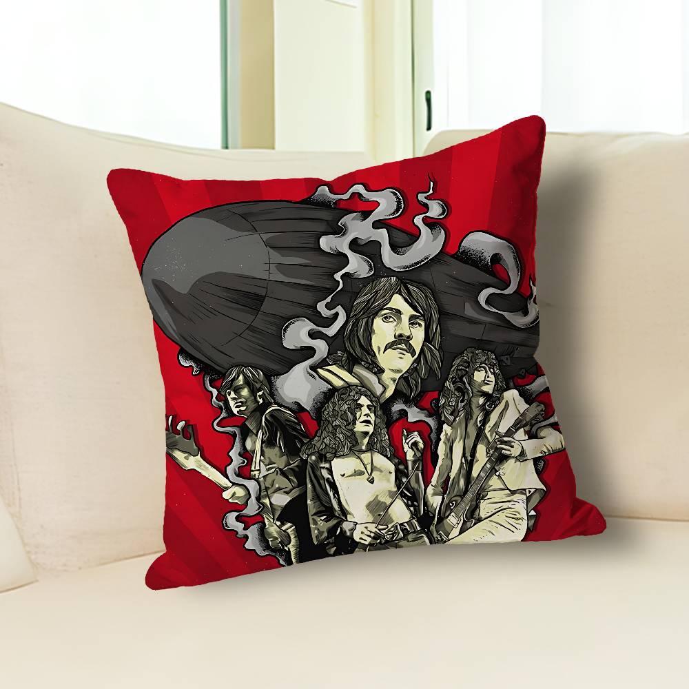 

L-Led Z-Zeppelins-ES Pillow Cases for Bedroom Living Room Sofa Home Decor Polyester Cushion Cover with Zipper 30cmx30cm