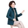 Hooded Cotton Jacket for Women's Short New Large Size Autumn and Winter Mother Warm Loose Cotton Jacket