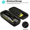Zipper Bag Shaver Storage Bag Shockproof Universal Razor Protective Case Hard Shell Travel for Philips Norelco OneBlade