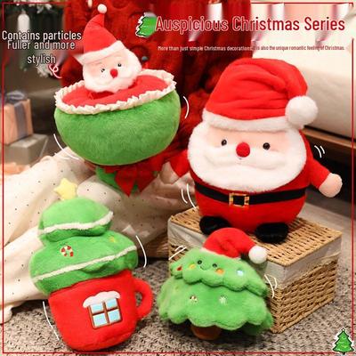 Auspicious Christmas Tree Santa Claus Plush Toy - Perfect Gift for Christmas Eve or Children's Day