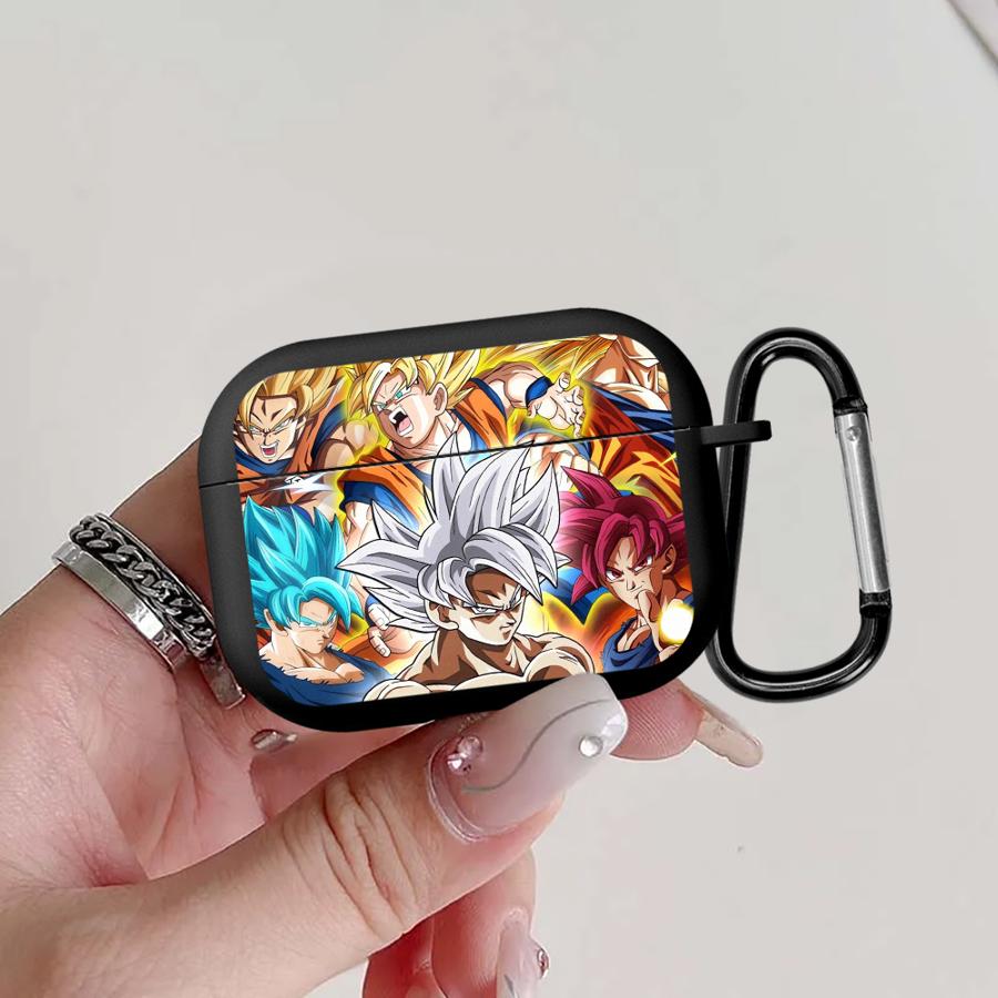 Super Saiyan S-Son Gokus Case For Airpods 3 Pro Pro3 1 2 Pro2 4 Earphone Cases Cover