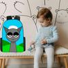 Girls Backpack Primary School Student Backpack Printed Children's Bag Shoulder Bag Pencil Case Three-piece Set