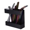 Multifunctional Storage Rack For Straws Cutlery 3 Section Cabinet Organizers With Drainage Design Kitchen Accessory
