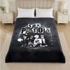 Sex Pistols Print Flannel Blanket Cozy Lightweight Plush Throw Blanket For Bed Sofa Household Use
